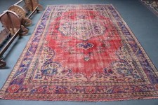 Tapetes oversize 7x10,9 pés, tapete vintage, tapete para decoração de casa, tapetes de assoalho, tapete turco comprar usado  Enviando para Brazil