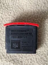  Pacote de expansão genuíno, oficial e autêntico para Nintendo 64 - N64, usado comprar usado  Enviando para Brazil
