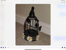 Lantern black metal for sale  ST. NEOTS