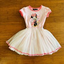 Usado, Vestido Tutu Rock Your Kid RYK Disney Minnie Mouse Coração Rosa Floral Tamanho 5 Muito Bom Estado Usado comprar usado  Enviando para Brazil