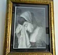Vintage charcoal drawing for sale  Tyrone