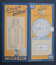 Carte michelin old d'occasion  Nantes-