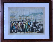 Antica incisione 1837 usato  Roma