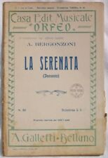 Bergonzoni serenata music d'occasion  Expédié en France