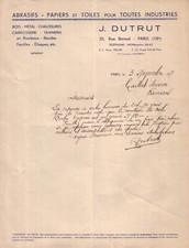 Paris lettre dutrut d'occasion  Voiron