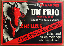Carton publicitaire époque d'occasion  Marseille VII