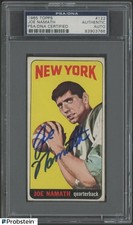 joe namath rookie card for sale  Passaic