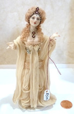 DESLUMBRANTE BONECA DE PORCELANA MINIATURA CASA DE BONECAS POR LYNDA BAUER ESTATE comprar usado  Enviando para Brazil