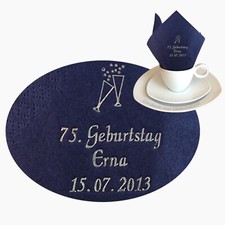 Servietten geburtstag hochzeit gebraucht kaufen  Waltenhofen