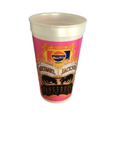 Michael Jackson Pepsi Dangerous Tour ‘92-93 Pink Plastic Cup Printed Signature comprar usado Michael Jackson Pepsi Dangerous Tour ‘92-93 Pink Plastic Cup Printed Signature comprar usado  Enviando para Brazil