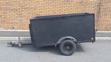 Black car trailer for sale  MAESTEG