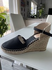 Ladies black wedge for sale  ALCESTER