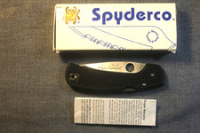 Vintage spyderco c16psbk for sale  USA