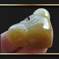 Usado, Pingente de jade jadeíta fina amarela rara flor de lótus doce grau 'A' não tratado 23 comprar usado Usado, Pingente de jade jadeíta fina amarela rara flor de lótus doce grau 'A' não tratado 23 comprar usado  Enviando para Brazil