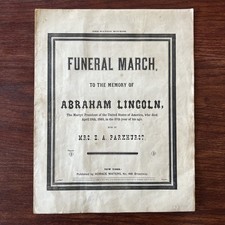 Funeral march abraham for sale  Branford