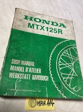 Honda mtx125r 1986 d'occasion  Decize