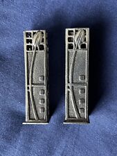 Pair metal past for sale  OXFORD