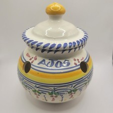 Ceramic garlic pot for sale Ceramic garlic pot for sale  Madison