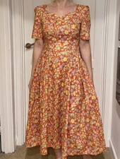 Vintage floral red for sale  DEREHAM