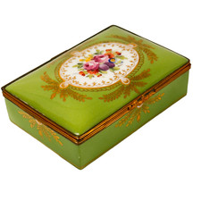 Antique porcelain trinket for sale  MORPETH