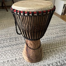 Original ghanaian djembe for sale  SEAFORD