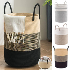 Cotton rope woven for sale  TAMWORTH