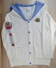 Cardigã Sailor Moon tema quente XL uniforme escolar suéter broche receptor lua comprar usado  Enviando para Brazil