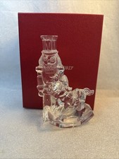 Usado, Estatueta quebra-nozes cristal Waterford 2008 com escultura de cavalo de balanço comprar usado  Enviando para Brazil