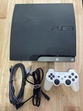 Console Sony PlayStation 3 CECH-2001A Slim 120GB PS3 com controle (CECHZC2U) comprar usado  Enviando para Brazil