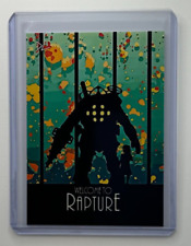 Cartão de troca Bioshock edição limitada assinado pelo artista “Welcome To Rapture” 2/10 comprar usado  Enviando para Brazil