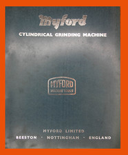 Moedor Myford MG12-HA ou MG12-HAC operação, manutenção e manual de peças (134 peças), usado comprar usado  Enviando para Brazil