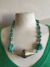 Collier ethnique argent d'occasion  Auch
