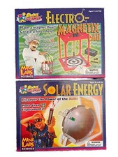 Kits Electro-Magnetix e Energia Solar da Slinky Science - completos e não usados, usado comprar usado  Enviando para Brazil
