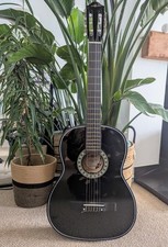 Classical guitar black for sale  NEWARK