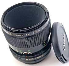 Lente macro Canon nova FD 50mm f/3.5 MF muito boa nº 111562 comprar usado  Enviando para Brazil