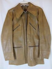 Vtg brown leather for sale  Berkeley