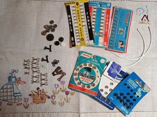 Assorted snap fasteners for sale  CHIPPENHAM