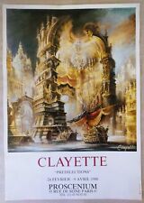 Clayette pierre affiche d'occasion  Les Lilas