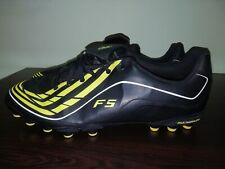 Chuteiras de futebol Adidas F5 2008 raras preto amarelo EUA 12,5 Reino Unido 12 novas comprar usado  Enviando para Brazil