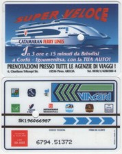 Viacard pubblicitarie picc usato  Riposto