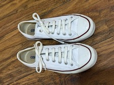 White leather converse for sale  LIVERPOOL