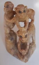 Statuette singes sagesse d'occasion  Tréguier