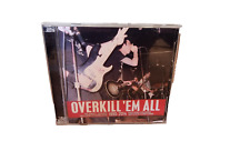 Overkill 'Em All 1990-2014 cd 2 disc Portland OR Punk Rock Celebrity Graves more comprar usado  Enviando para Brazil