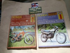 Honda elsinore manuals for sale  HULL