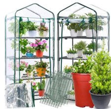 Używany, mini szklarnia balkonowa 4 półki PIONOWA FOLIAK 158/ 68 / 50 cm na sprzedaż  PL