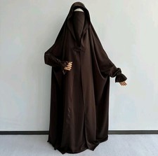Brown jilbab niqab for sale  Romulus