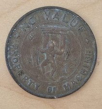 Vintage arcade token for sale  SUNDERLAND