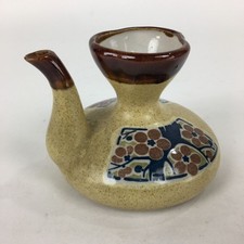 Garrafa de aquecimento de saquê de cerâmica japonesa antiga cerâmica marrom Yakimono TS325 comprar usado  Enviando para Brazil