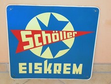 Schöller eis werbeschild gebraucht kaufen  Hebertshausen