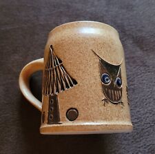 Humpen becher eule gebraucht kaufen  Dackenheim, Herxheim, Weisenheim